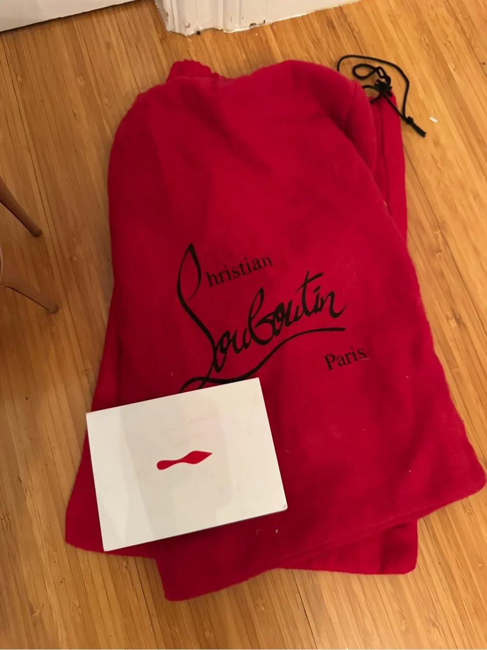 Christian Louboutin Blush Patent Pointed-Toe Stiletto with Red Sole